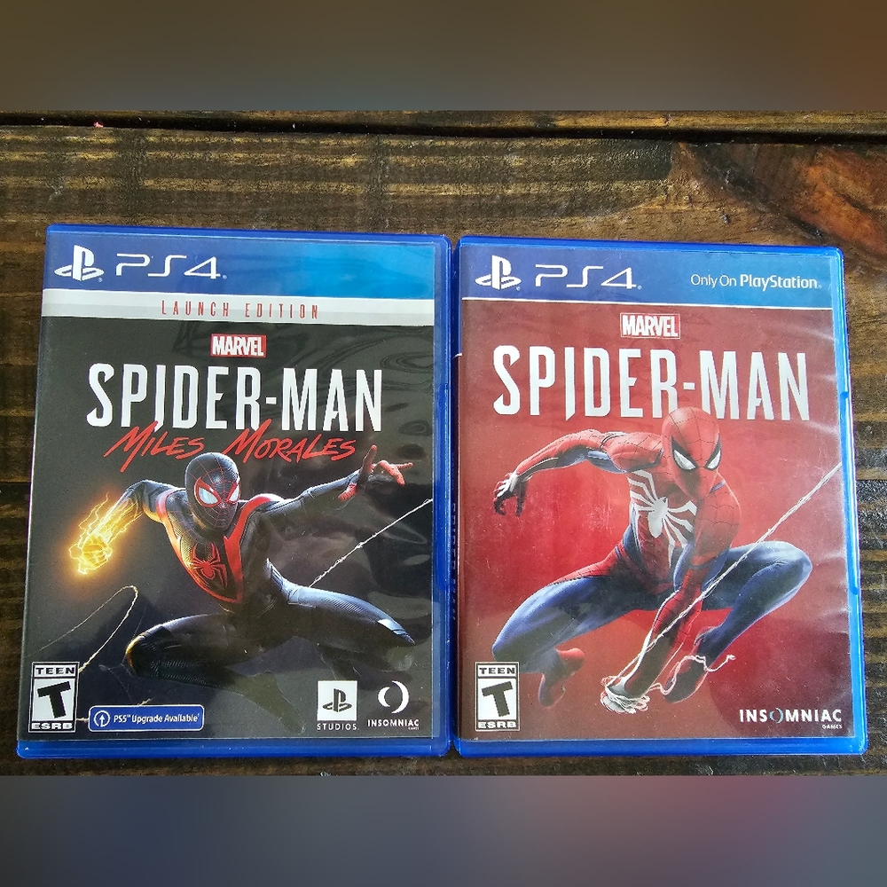 PS4 Spider Man games